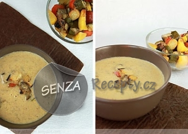 Polévka z pečené zeleniny
