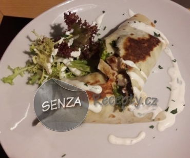 Plněná tortilla