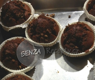 Čokoládové muffiny k nakousnutí