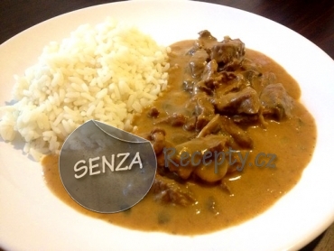 Hovězí svíčková podle Stroganova