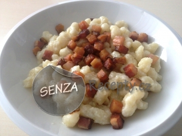 Halušky z hrubé mouky