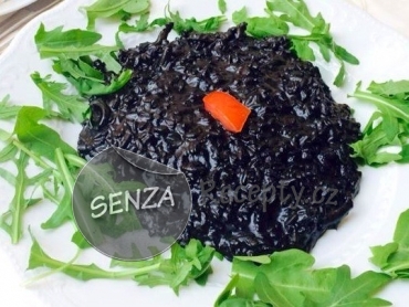 Černé sépiové rizoto - Risotto al nero