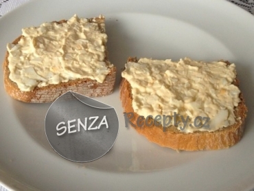 Vajíčková pomazánka se sýrem