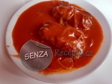 Buřty na pivě s kečupem