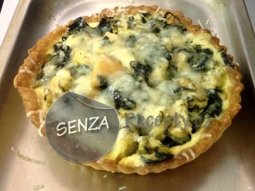 Špenátový quiche