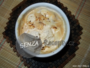 Affogato al caffe